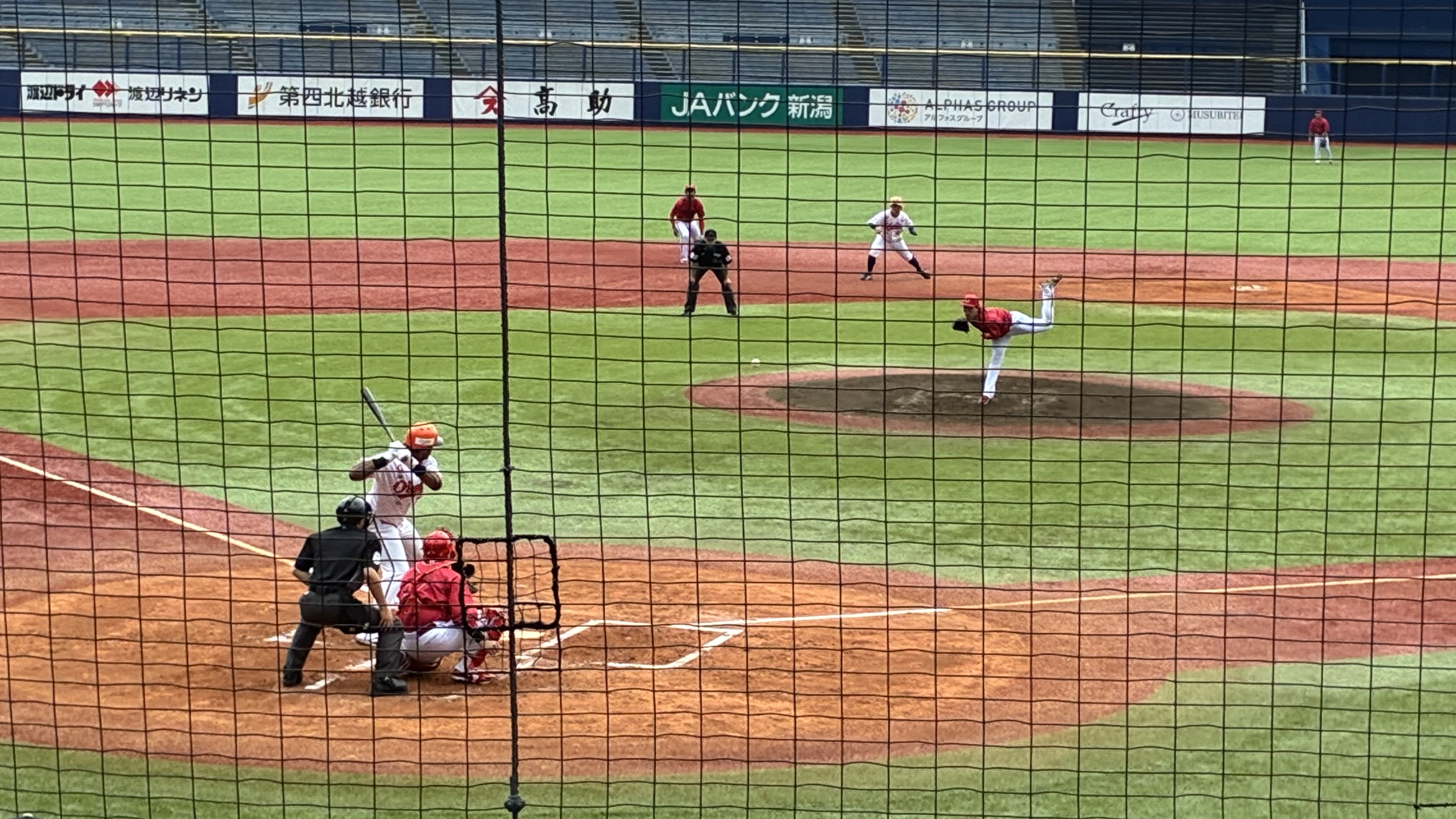 “ひとりで行く野球場” 思った以上によかった。