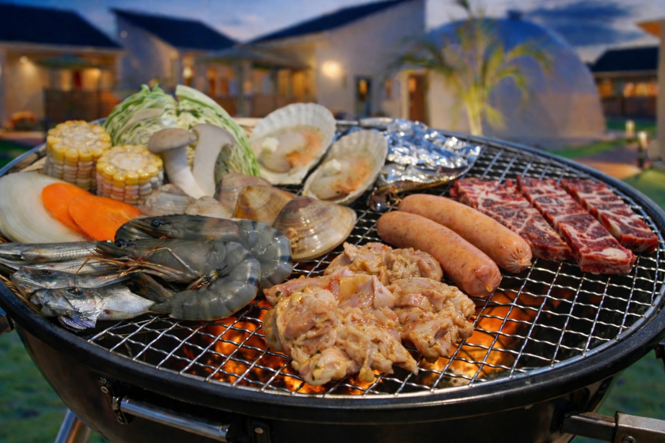 手軽にキャンプ気分を