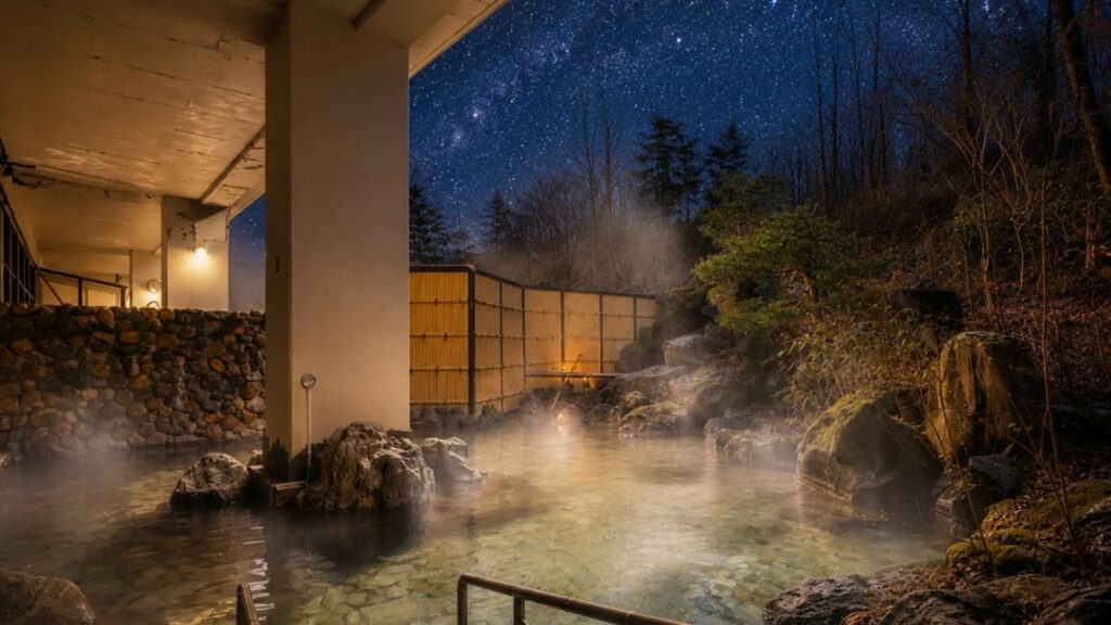 八幡平のマグマの湯へ。